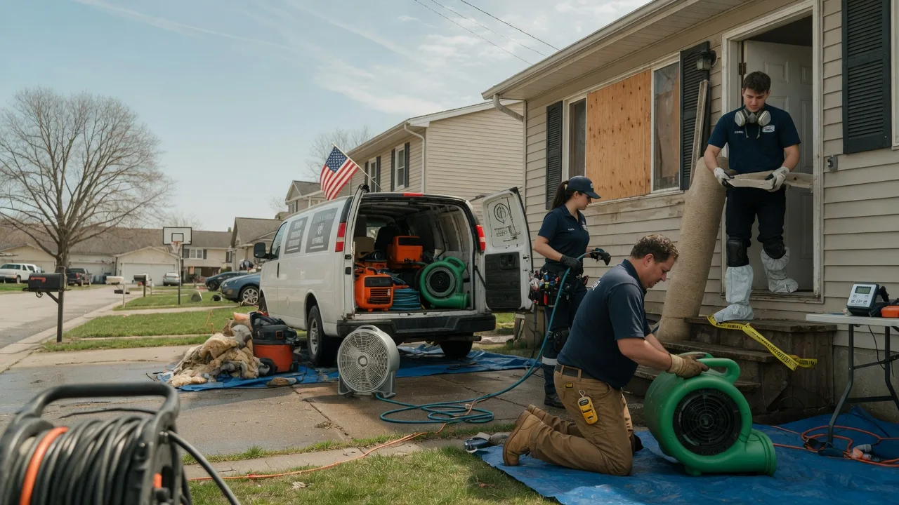 Water Damage Restoration in Dahlgren, IL near me